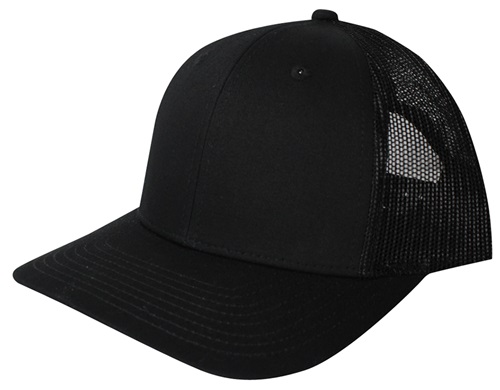 Low Profile Trucker Cap, Snap Back, Mesh Back, Twill Front, EPS115. Printing is available for this item.