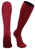 Adult (AS - Cardinal) Over the Calf Solid Soccer Socks PAIR