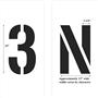 Newstripe 24"Tall Individual Letters and Numbers Stencils 1/8" Thickness