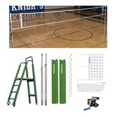 Porter Powr Line Competition Plus Volleyball Package 3" Diameter