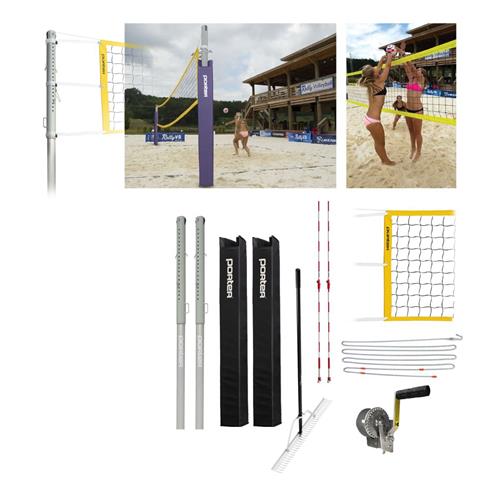 Porter Powr Sand Competition Volleyball Package 3.5" Diameter. Free shipping.  Some exclusions apply.