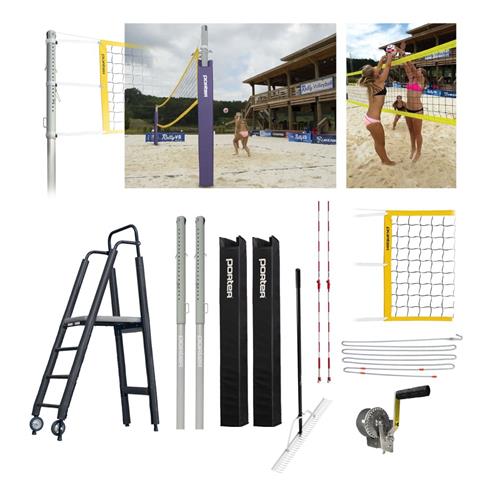 Porter Powr Sand Competition Plus Volleyball Package 3.5" Diameter. Free shipping.  Some exclusions apply.