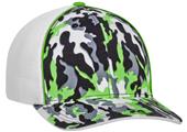 Pacific Headwear Glamo Mesh Trucker Cap Flexfit 402F