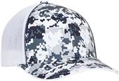 Pacific Headwear Digi Camo Trucker Flexfit Baseball Cap