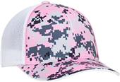 Pacific Headwear Digi Camo Trucker Flexfit Caps 408M