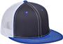 Pacific Headwear Adult 4D5 Trucker Pacflex Cap (Graphite or  Black)