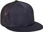 Pacific Headwear Adult 4D5 Trucker Pacflex Cap (Graphite or  Black)