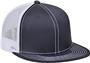 Pacific Headwear Adult 4D5 Trucker Pacflex Cap (Graphite or  Black)