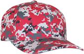 Adult Digi Camo Flexfit Cap (L-XL -Pink), (AXS -Red,Gold,Snow,Royal,Purple,Sky,Navy)      
