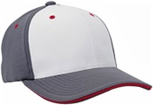 Pacific Headwear Universal M2 Contrast Flexfit Sandwich Baseball Cap 798F