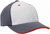 Pacific Headwear Universal M2 Contrast Flexfit Sandwich Baseball Cap 798F