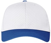 Mesh Baseball Caps, Stretch-Fit (Cardinal,Sky,Maroon,Navy,Purple,Royal,White)