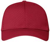 Mesh Baseball Caps, Stretch-Fit (Cardinal,Sky,Maroon,Navy,Purple,Royal,White)