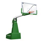 Porter 1835 Competition Manual Portable Basketball Backstop White Frame