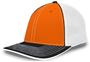 Pacific Headwear Adult (AXS or AS/AM - White/Kelly) 404M Trucker PacFlex Baseball Caps