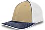 Pacific Headwear Adult (AXS or AS/AM - White/Kelly) 404M Trucker PacFlex Baseball Caps