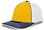 Pacific Headwear Adult (AXS or AS/AM - White/Kelly) 404M Trucker PacFlex Baseball Caps