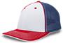 Pacific Headwear Adult (AXS or AS/AM - White/Kelly) 404M Trucker PacFlex Baseball Caps