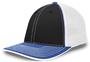 Pacific Headwear Adult (AXS or AS/AM - White/Kelly) 404M Trucker PacFlex Baseball Caps