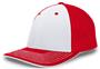 Pacific Headwear Adult (AXS or AS/AM - White/Kelly) 404M Trucker PacFlex Baseball Caps