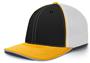 Pacific Headwear Adult (AXS or AS/AM - White/Kelly) 404M Trucker PacFlex Baseball Caps