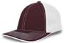 Pacific Headwear Adult (AXS or AS/AM - White/Kelly) 404M Trucker PacFlex Baseball Caps