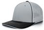 Pacific Headwear Adult (AXS or AS/AM - White/Kelly) 404M Trucker PacFlex Baseball Caps