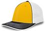 Pacific Headwear Adult (AXS or AS/AM - White/Kelly) 404M Trucker PacFlex Baseball Caps