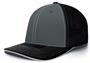 Pacific Headwear Adult (AXS or AS/AM - White/Kelly) 404M Trucker PacFlex Baseball Caps