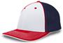 Pacific Headwear Adult (AXS or AS/AM - White/Kelly) 404M Trucker PacFlex Baseball Caps