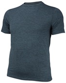 Ultra-Comfortable " Enhanced-Heather" Cooling Short Sleeve Crew T Shirt