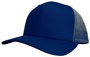 101G Graded Print on White Back Mesh, Adjustable SnapBack Trucker Cap NAVY/NAVY WHITE FADE Primary