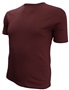 Our Best, 6-oz, 100%-Pre-Shrunk Cotton, Fine Ribbed, Ultra Soft T Shirt MAROON Primary