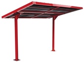 Gill Athletics Cantilever Dugout Steel Cover