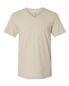 American Apparel Unisex Cvc V-Neck T-Shirt 2006CVC HEATHER BONE Primary
