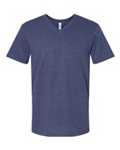 American Apparel Unisex Cvc V-Neck T-Shirt 2006CVC HEATHER INDIGO Primary