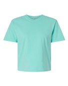 Comfort Colors Ladies' Heavyweight Middie T-Shirt 3023CL CHALKY MINT Primary
