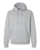 Jerzees Unisex Eco Premium Blend Fleece Pullover Hooded Sweatshirt 700MR FROST GRAY HTHR Primary