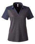 Core365 Ladies' Fusion Chromasoft Colorblock Polo CE112CW