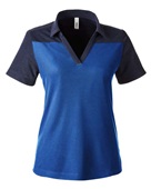 Core365 Ladies' Fusion Chromasoft Colorblock Polo CE112CW