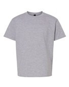 Gildan Youth Softstyle Midweight T-Shirt G650B RS SPORT GREY Primary