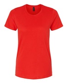 Gildan Ladies' Softstyle Midweight Ladies' T-Shirt G650L RED Primary