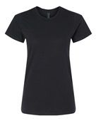 Gildan Ladies' Softstyle Midweight Ladies' T-Shirt G650L PITCH BLACK Primary