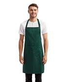 Artisan Collection By Reprime Unisex 'Colours' Sustainable Pocket Bib Apron RP154 BOTTLE Primary