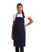 Artisan Collection By Reprime Unisex 'Colours' Sustainable Pocket Bib Apron RP154 NAVY Primary