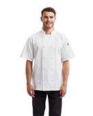 Artisan Collection By Reprime Unisex Short-Sleeve Sustainable Chef's Jacket RP656