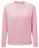 Tridri Ladies' Billie Side-Zip Sweatshirt TD600 LIGHT PINK Primary