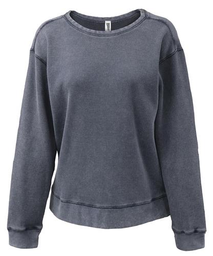 Pennant Womens Mini Waffle Crew 5433 | Epic Sports