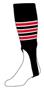 Pro Feet Adult Baseball/Softball Pattern Stirrups 7" Cut W/Stripes 401 7DB