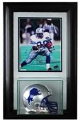 Perfect Cases Wall Mounted Mini Helmet Display Case with 8 x 10